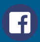 facebook icon on a blue background